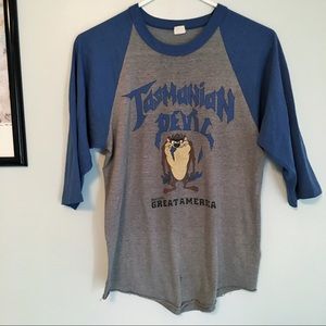 taz baseball shirt
